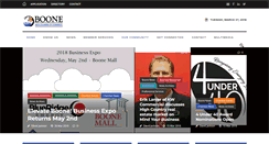 Desktop Screenshot of boonechamber.com